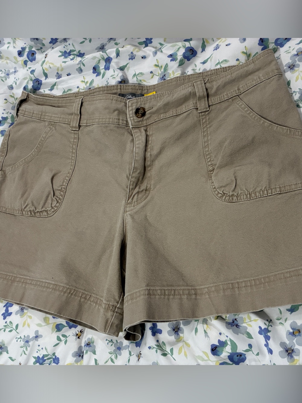 Cabela's Women's Taupe Casual Cotton Shorts